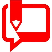 Icon representing online promotion with a megaphone on a computer screen, symbolizing a freelance digital marketing expert in Kollam